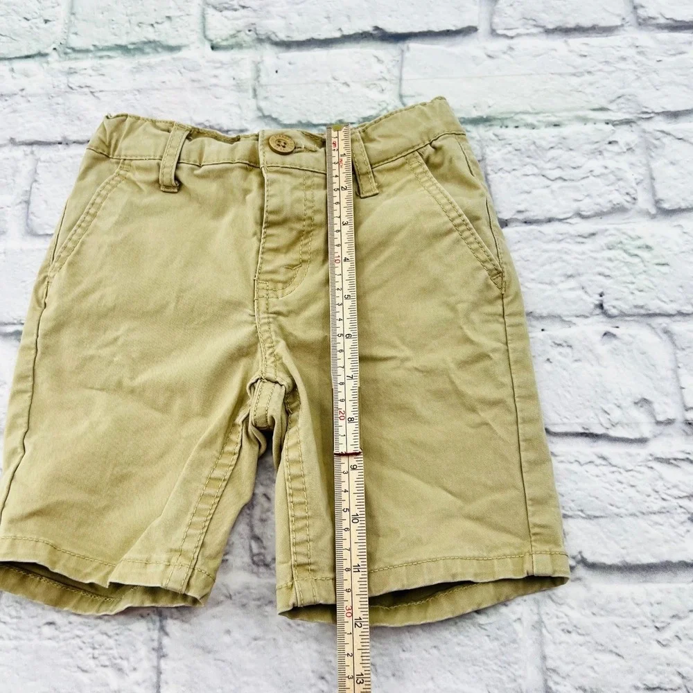 Levi's Kids Chino Shorts Tan Size 4 REG Straight Fit Preppy Summer Casual